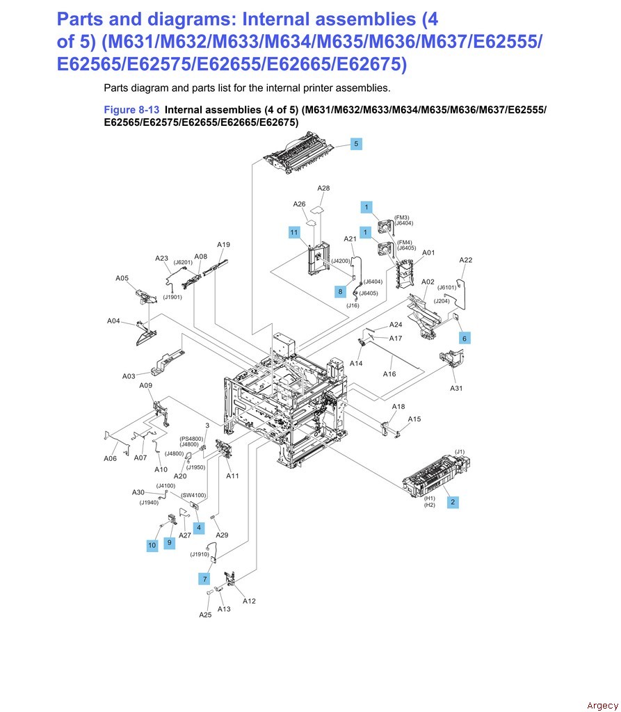 HP_M610_M611_M612 M634_M635_M636_M637_Parts-2495.jpg